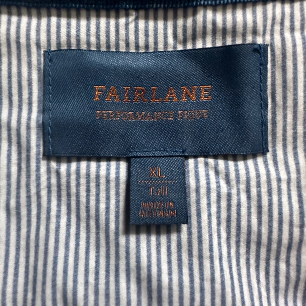 Fairlane Performance Half-Zip Jacket In Blue. Siz… - image 3